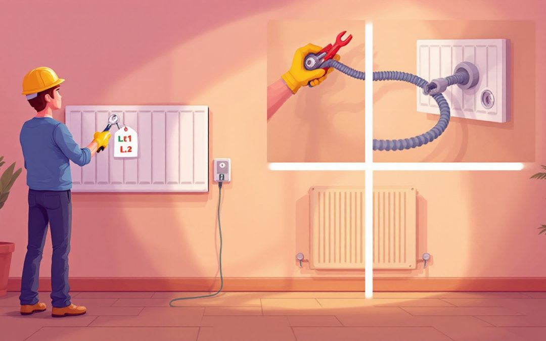 Démonter radiateur électrique : Guide étape par étape pour une installation facile