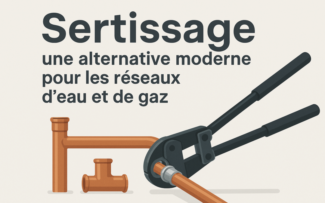 Sertissage : une alternative moderne pour les réseaux d’eau et de gaz