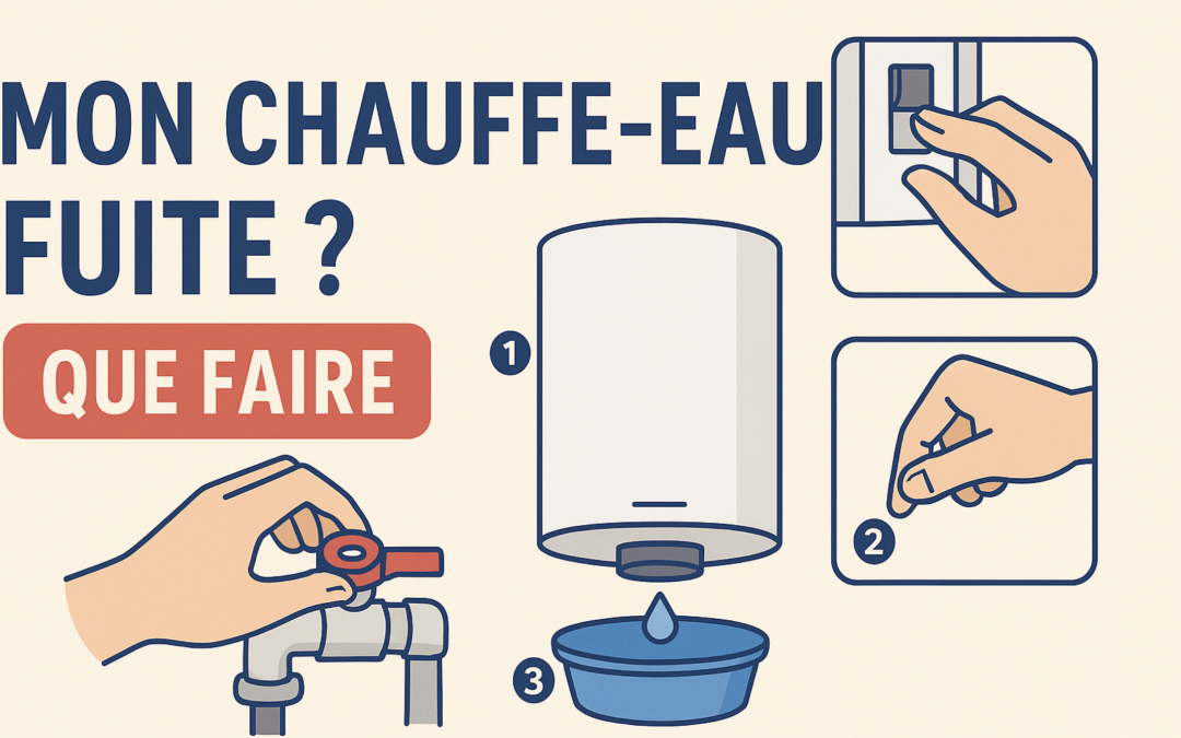 Chauffe-eau qui fuit : que faire ? Causes, réparations et prévention