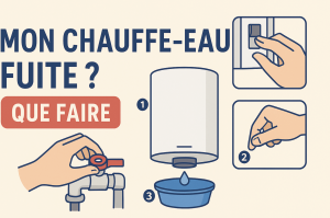 chauffe eau qui fuit