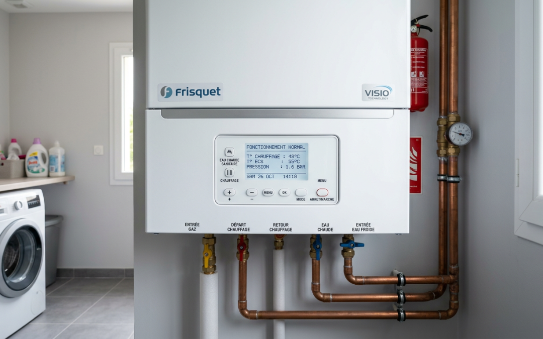 Chaudière Frisquet : Diagnostic et Solutions pour une Pression d’Eau Trop Élevée