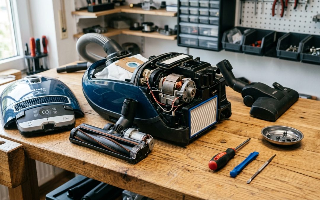 Démonter un aspirateur Miele Complete C3 : Guide technique étape par étape