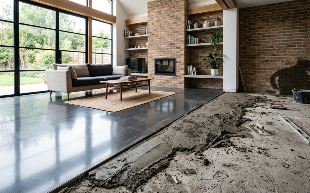 Sol fini en colle à carrelage : avis, risques et analyse technique