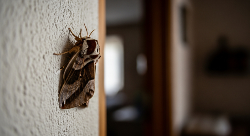 Papillon de nuit dans la maison : découvrez sa signification cachée