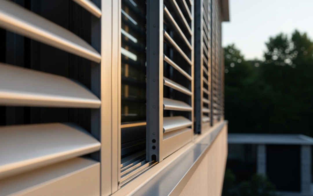 Des volets en aluminium : un choix technique et durable