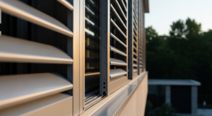 Des volets en aluminium : un choix technique et durable