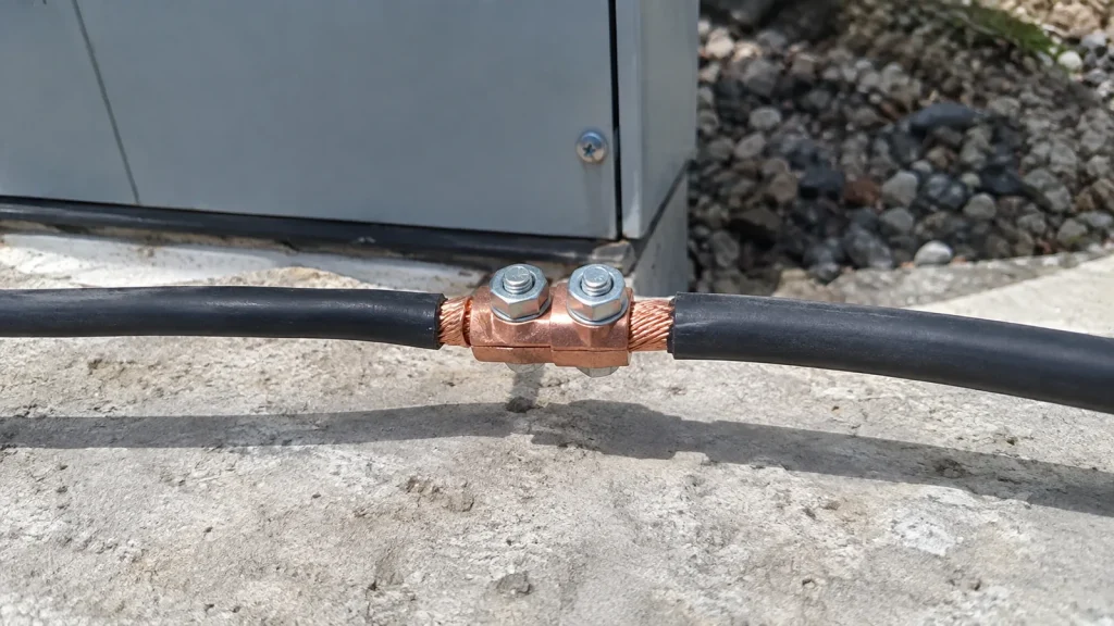 Comment raccorder 2 câble 10mm2 sans risque